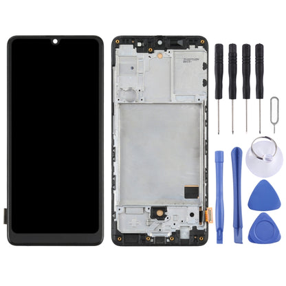 Écran LCD matériel TFT et numériseur complet avec cadre pour Samsung Galaxy A41 SM-A415