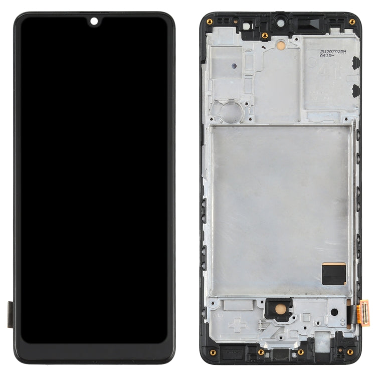 Écran LCD matériel TFT et numériseur complet avec cadre pour Samsung Galaxy A41 SM-A415