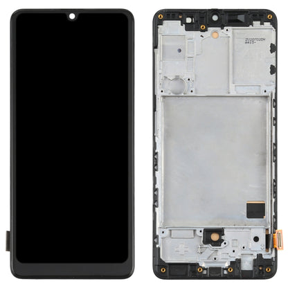 Écran LCD matériel TFT et numériseur complet avec cadre pour Samsung Galaxy A41 SM-A415