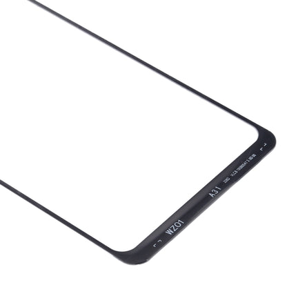 Pour Samsung Galaxy A31, 10 pièces, lentille extérieure en verre pour écran avant