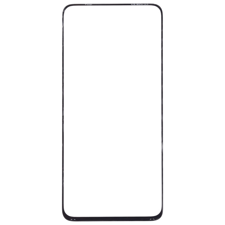 Pour Samsung Galaxy A90 / A80 10pcs lentille extérieure en verre d'écran avant