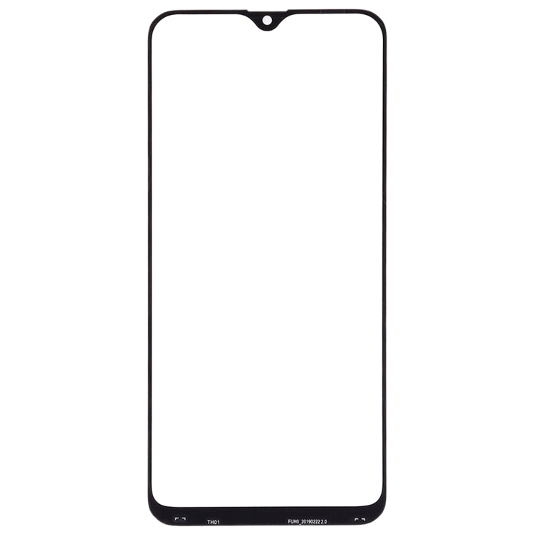 Pour Samsung Galaxy A20, 10 pièces, lentille extérieure en verre pour écran avant