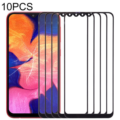 Pour Samsung Galaxy A10, 10 pièces, lentille extérieure en verre pour écran avant