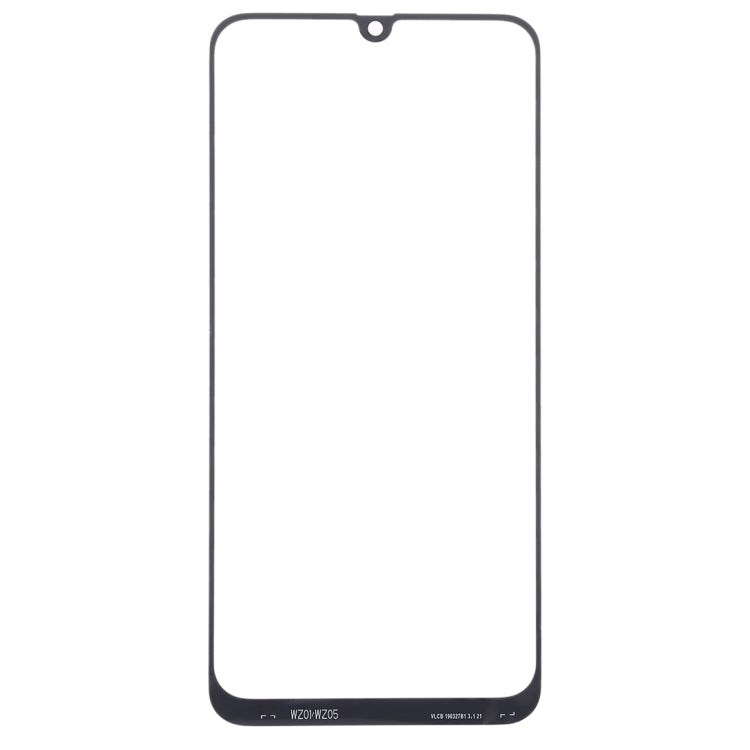 Pour Samsung Galaxy A50 / A30 / M30 / A4S, 10 pièces, lentille extérieure en verre pour écran avant