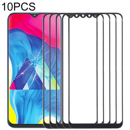 Pour Samsung Galaxy M10, 10 pièces, lentille extérieure en verre pour écran avant