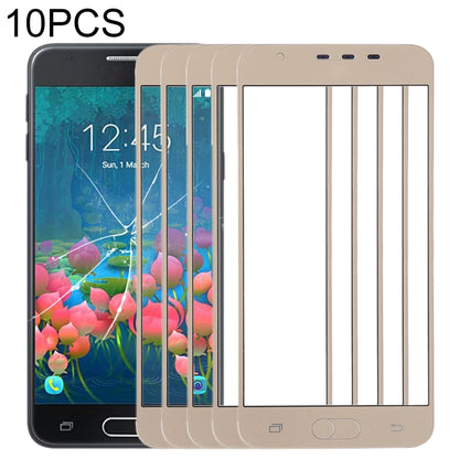 Pour Samsung Galaxy J5 Prime, On5 (2016), G570F/DS, G570Y, 10 lentilles extérieures en verre pour écran avant