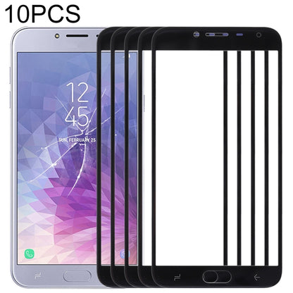 Pour Samsung Galaxy J4 (2018), 10 pièces, lentille extérieure en verre pour écran avant
