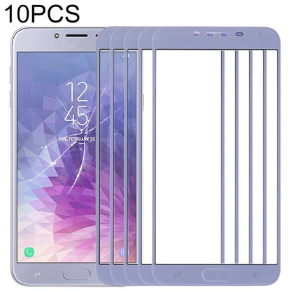 Pour Samsung Galaxy J4 (2018), 10 pièces, lentille extérieure en verre pour écran avant