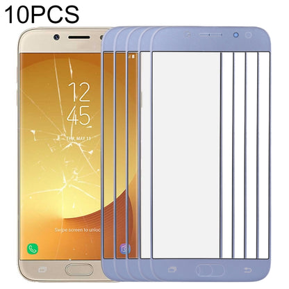 Pour Samsung Galaxy J7 (2017) / J730 10 pièces lentille extérieure en verre pour écran avant