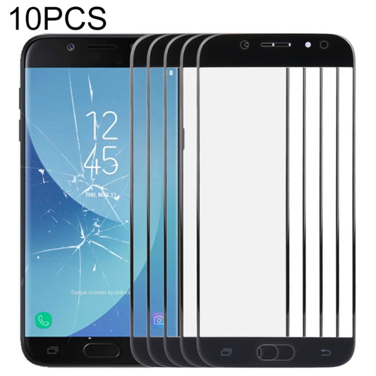 Pour Samsung Galaxy J5 (2017) / J530 10 pièces lentille extérieure en verre pour écran avant