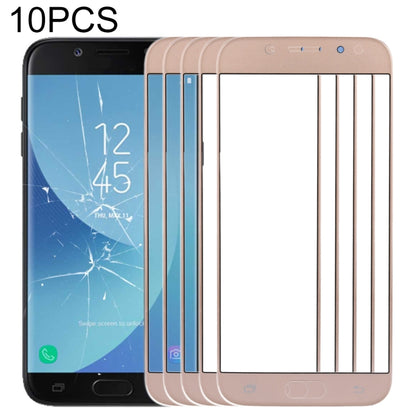 Pour Samsung Galaxy J5 (2017) / J530 10 pièces lentille extérieure en verre pour écran avant