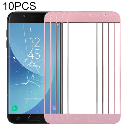 Pour Samsung Galaxy J5 (2017) / J530 10 pièces lentille extérieure en verre pour écran avant