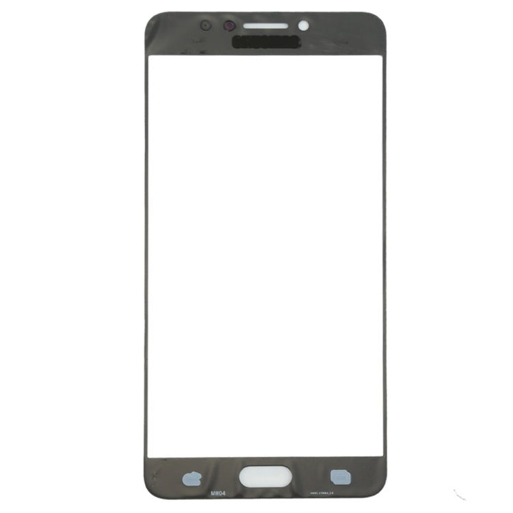 Pour Samsung Galaxy C7 Pro / C701 10 pièces lentille extérieure en verre d'écran avant