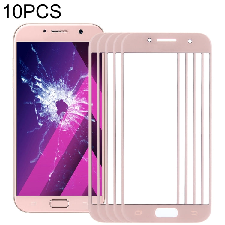 Pour Samsung Galaxy A5 (2017) / A520 10 pièces lentille extérieure en verre pour écran avant