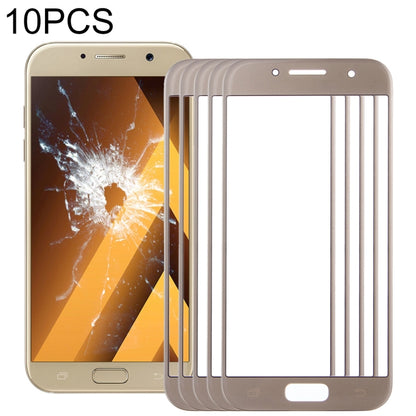 Pour Samsung Galaxy A5 (2017) / A520 10 pièces lentille extérieure en verre pour écran avant
