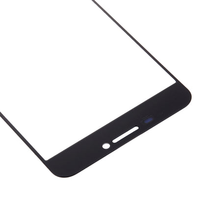 Pour Samsung Galaxy C7, 10 pièces, lentille extérieure en verre pour écran avant