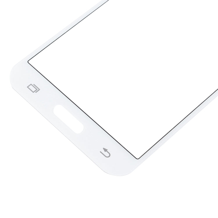 Pour Samsung Galaxy J5 / J500 10pcs lentille extérieure en verre d'écran avant