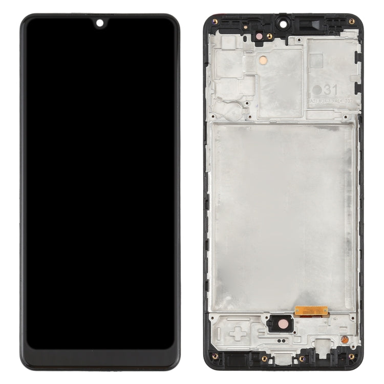 Écran LCD en matériau OLED et numériseur complet avec cadre pour Samsung Galaxy A31 SM-A315 (6,33 pouces)