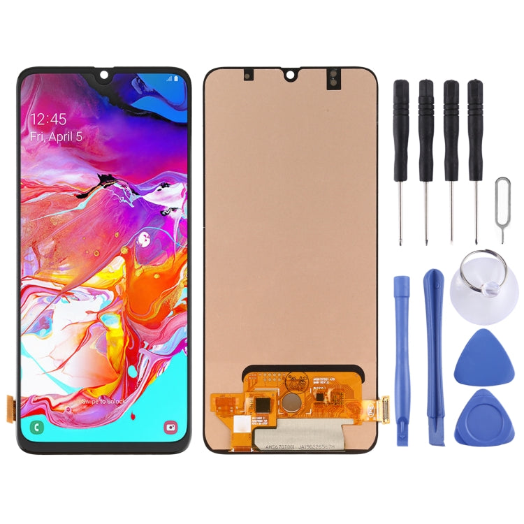 Écran LCD matériel OLED et numériseur complet pour Samsung Galaxy A70 SM-A705 (6,7 pouces)