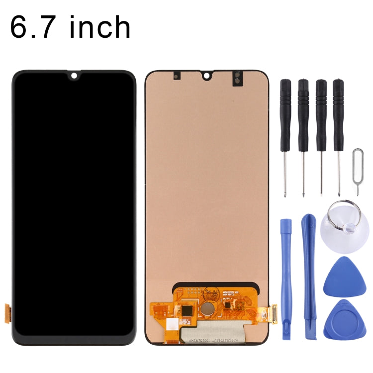 Écran LCD matériel OLED et numériseur complet pour Samsung Galaxy A70 SM-A705 (6,7 pouces)
