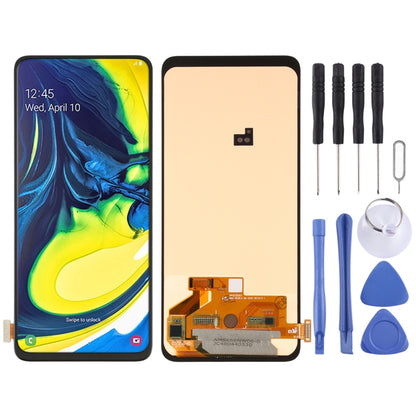 Ensemble complet d'écran LCD et de numériseur en matériau OLED pour Samsung Galaxy A80 SM-A805 (6,39 pouces)