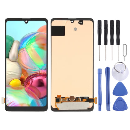 Ensemble complet d'écran LCD et de numériseur en matériau OLED pour Samsung Galaxy A71 SM-A715 (6,39 pouces)