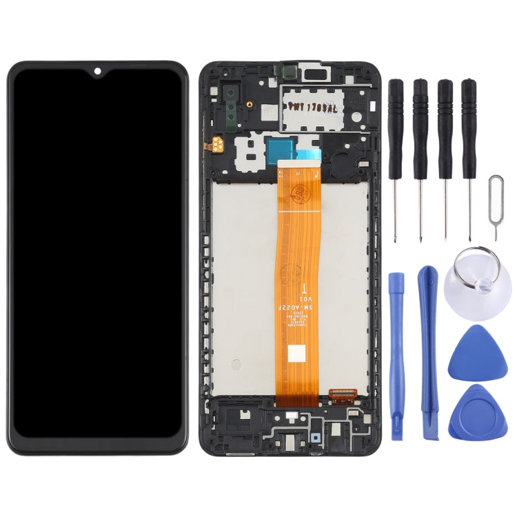 Écran LCD d'origine et numériseur complet avec cadre pour Samsung Galaxy A02 SM-A022