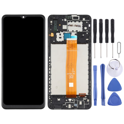 Écran LCD d'origine et numériseur complet avec cadre pour Samsung Galaxy A02 SM-A022