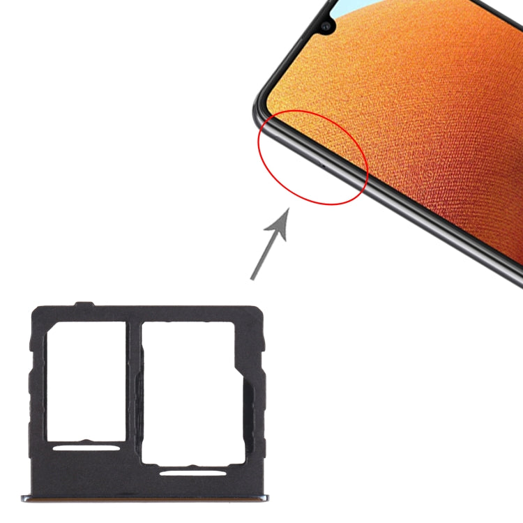 Pour Samsung Galaxy A32 5G SM-A326B plateau de carte SIM + plateau de carte SIM/plateau de carte Micro SD