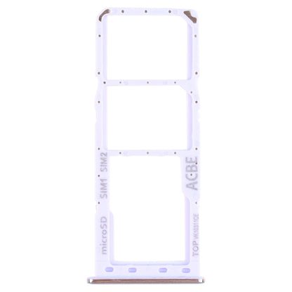 Pour Samsung Galaxy A32 SM-A325 Plateau de carte SIM + Plateau de carte SIM + Plateau de carte Micro SD