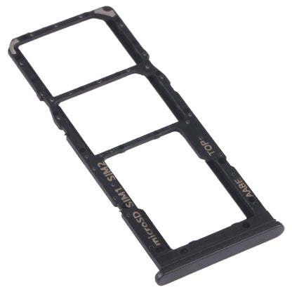 Pour Samsung Galaxy A12 SM-A125 Plateau de carte SIM + Plateau de carte SIM + Plateau de carte Micro SD