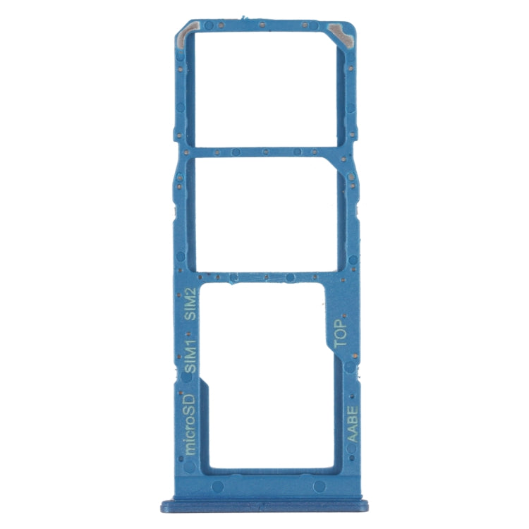 Pour Samsung Galaxy A12 SM-A125 Plateau de carte SIM + Plateau de carte SIM + Plateau de carte Micro SD