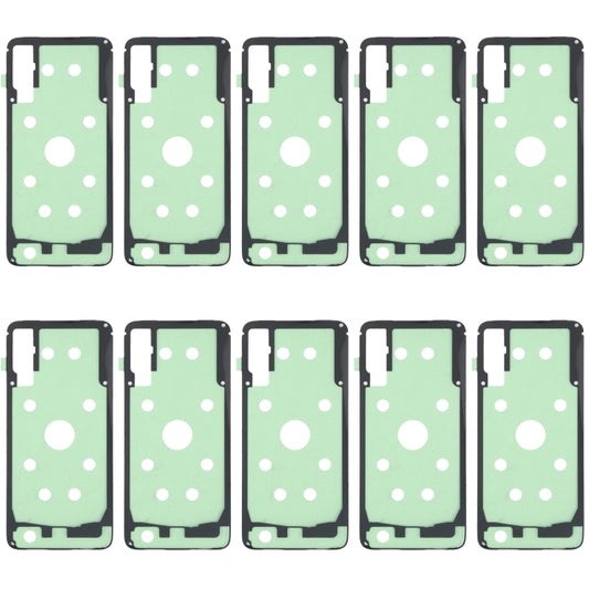 Pour Samsung Galaxy A30 / A50 / A30s 10pcs adhésif de couverture de boîtier arrière