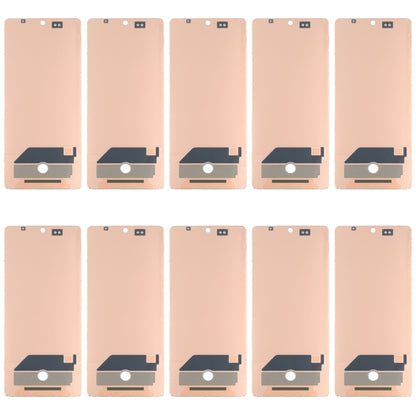 Pour Samsung Galaxy A71 SM-A715 10 pièces LCD numériseur autocollants adhésifs arrière