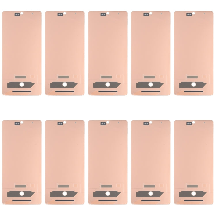 Pour Samsung Galaxy A71 5G SM-A716 10 pièces LCD numériseur autocollants adhésifs arrière
