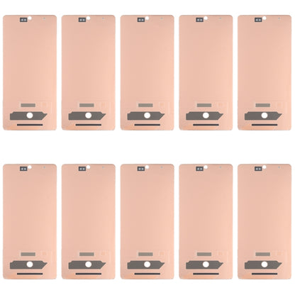 Pour Samsung Galaxy A71 5G SM-A716 10 pièces LCD numériseur autocollants adhésifs arrière
