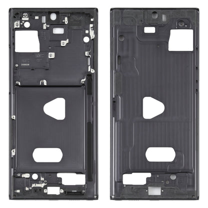 Pour Samsung Galaxy Note20 Ultra, plaque de lunette à cadre central unique