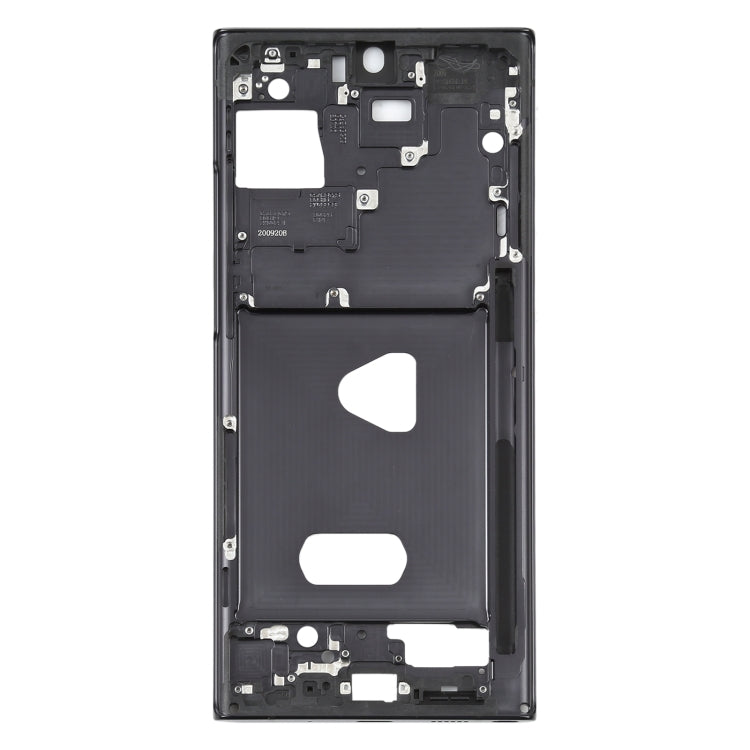 Pour Samsung Galaxy Note20 Ultra, plaque de lunette à cadre central unique