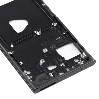 Pour Samsung Galaxy Note20 Ultra, plaque de lunette à cadre central unique