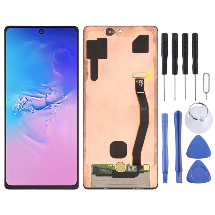 Écran LCD et numériseur complet pour Samsung Galaxy S10 Lite, For Samsung Galaxy S10 Lite