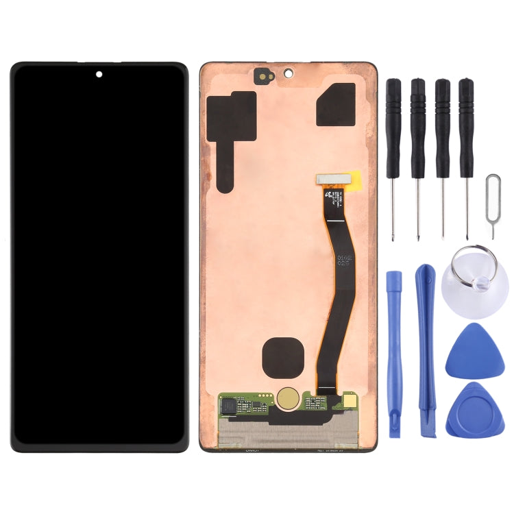 Écran LCD et numériseur complet pour Samsung Galaxy S10 Lite, For Samsung Galaxy S10 Lite