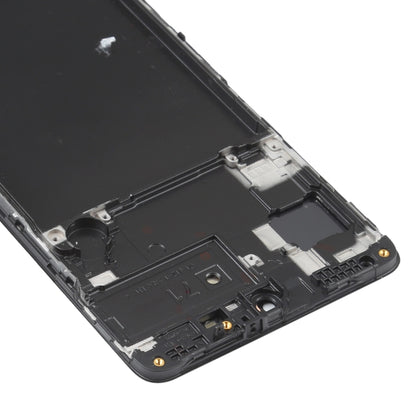 Écran LCD en matériau OLED et numériseur complet avec cadre pour Samsung Galaxy A71 SM-A715 (6,39 pouces)