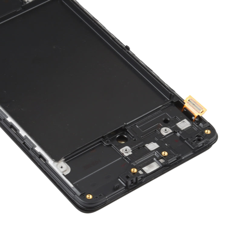 Écran LCD en matériau OLED et numériseur complet avec cadre pour Samsung Galaxy A71 SM-A715 (6,39 pouces)