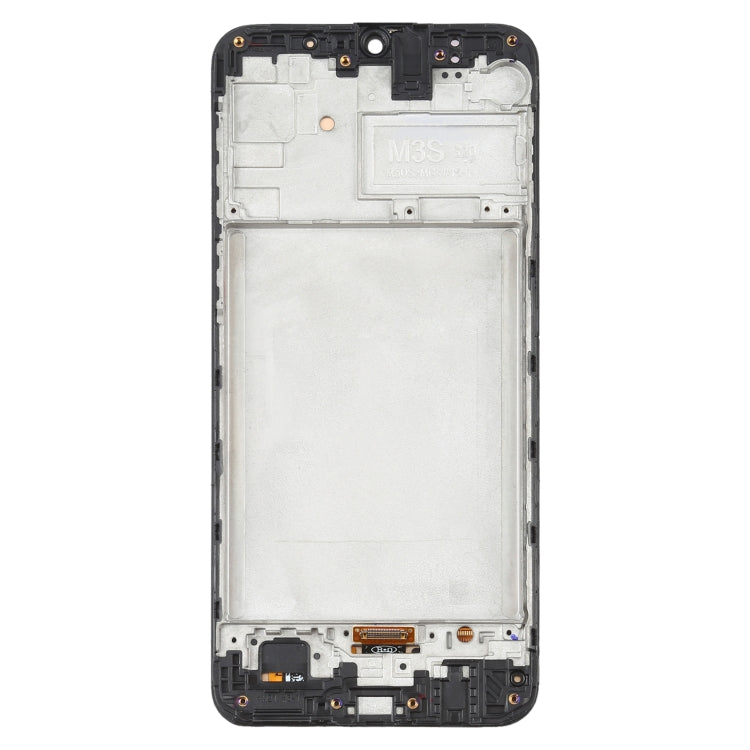 Écran LCD matériel OLED et assemblage complet de numériseur avec cadre pour Samsung Galaxy M21 SM-M215