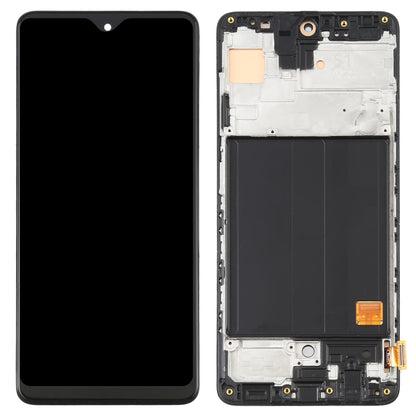 Écran LCD en matériau OLED et numériseur complet avec cadre pour Samsung Galaxy A51 4G SM-A515 (6,36 pouces)