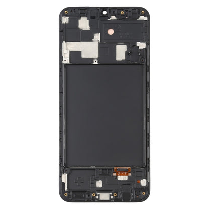 Écran LCD matériel OLED et assemblage complet de numériseur avec cadre pour Samsung Galaxy A20 SM-A205