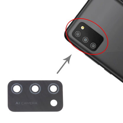Objectif de caméra arrière pour Samsung Galaxy M02S SM-M025, 10 pièces