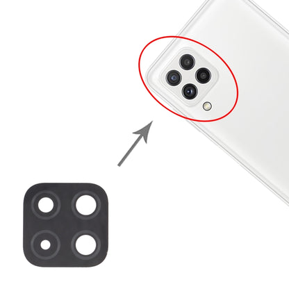 Pour Samsung Galaxy A22 SM-A225 10 pièces objectif de caméra arrière