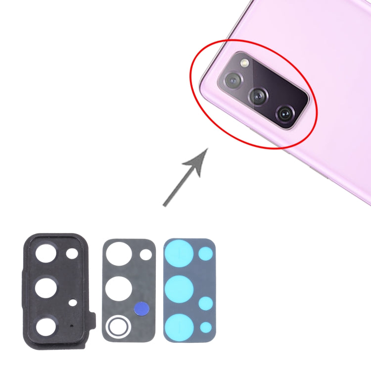 Pour Samsung Galaxy S20 FE 5G SM-G781 10 pièces couvercle d'objectif d'appareil photo