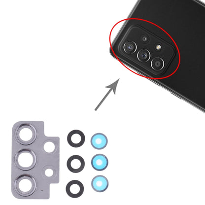Pour Samsung Galaxy A52 SM-A525 10 pièces couvercle d'objectif d'appareil photo